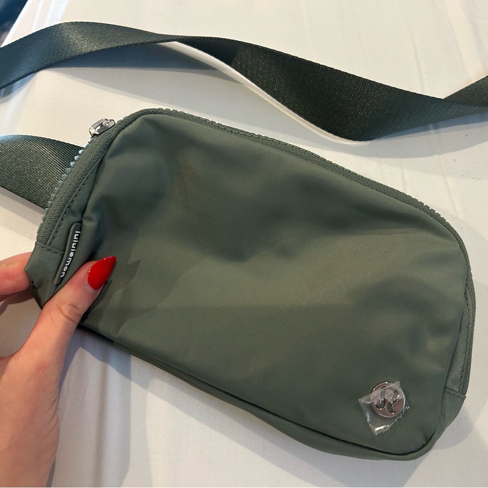Sage green lululemon everywhere belt bag